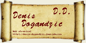 Denis Dogandžić vizit kartica